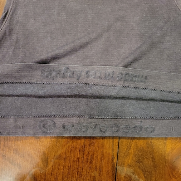 BNWT A By Avocado Black/Grey Seamless Workout Muscle Tank Size M - Picture 3 of 5